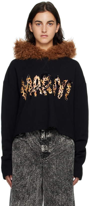 Photo: Marni Black Paneled Hoodie