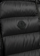 Moncler Quilted Logo-appliquéd Shell Gilet Black