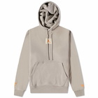 Air Jordan x Shelf Life Hoody in Enigma Stone/Total Orange