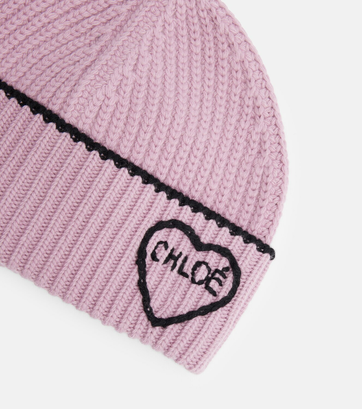 Chloé Chloé Encœur wool and cashmere beanie