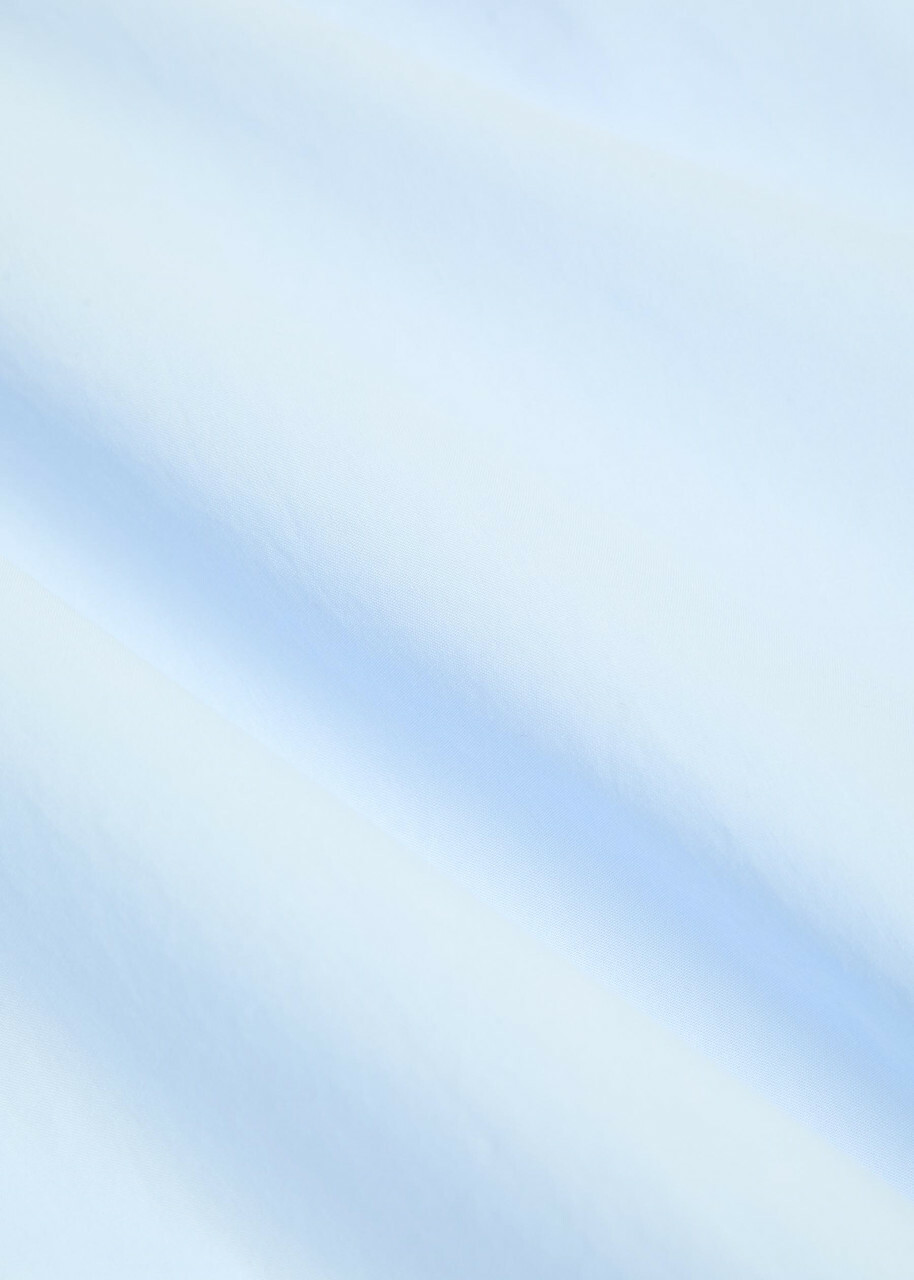 Toteme Classic Tumbled Cotton-poplin Shirt Light Blue