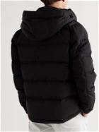Orlebar Brown - Downtown Capsule Ritter Slim-Fit Quilted Shell Down Hooded Jacket - Black