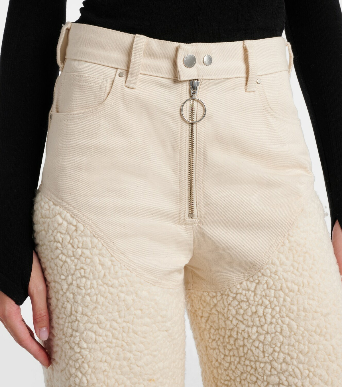 Cordova Kozzy wool-blend wide-leg pants