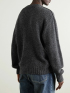 Kaptain Sunshine - Throwing Fits Wool Sweater - Gray