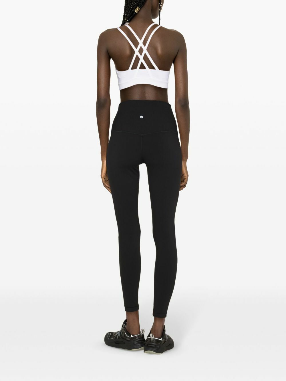 Lululemon White Energy Sports Bra
