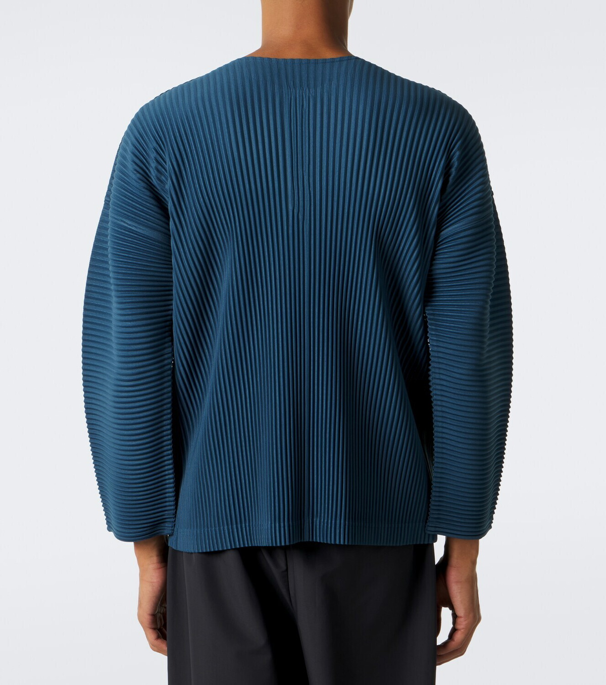 Homme Plissé Issey Miyake Monthly Colors: September pleated Henley shirt
