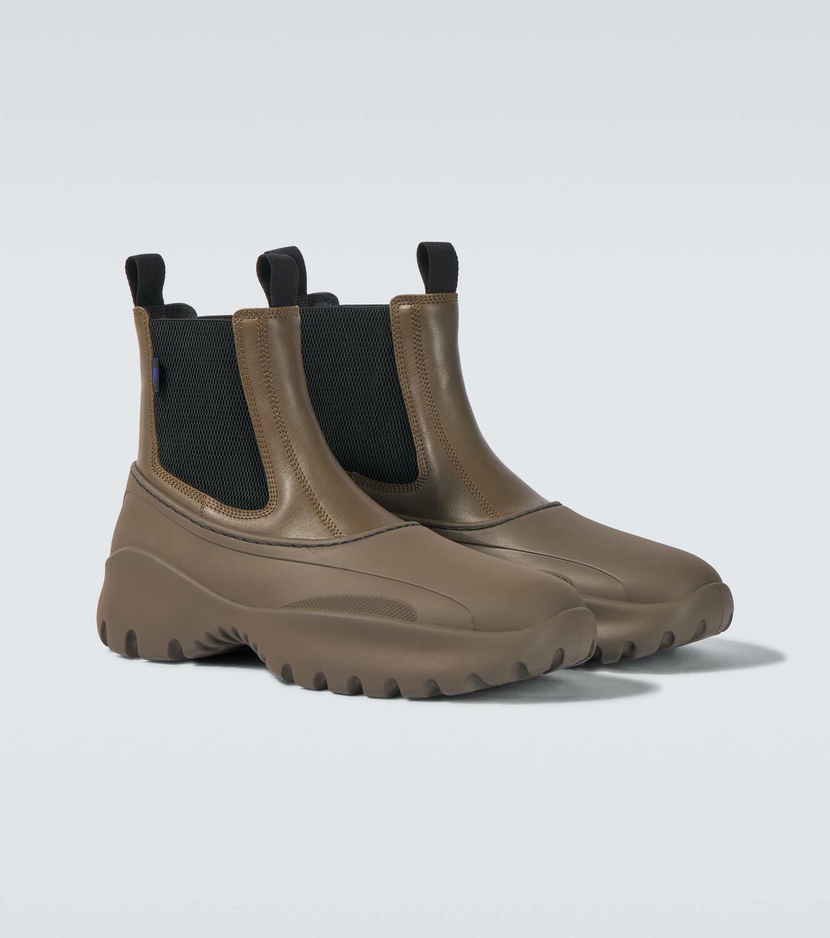 Burberry Leather Chelsea boots
