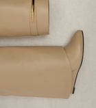 Givenchy Shark 95 leather knee-high boots