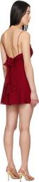 Mirror Palais Red Belladonna Minidress