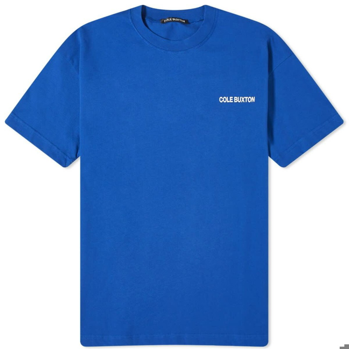 Photo: Cole Buxton Men's Sportswear T-Shirt in Cobalt Blue