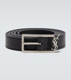 Saint Laurent - Cassandre leather belt