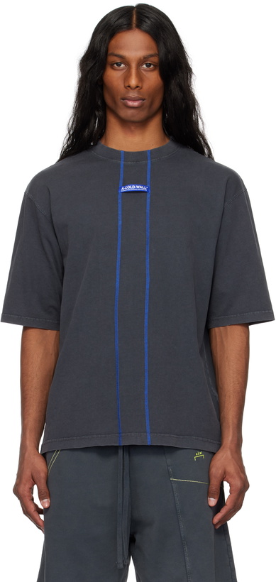 Photo: A-COLD-WALL* Gray Schema T-shirt