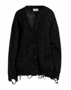 Laneus Womens Cardigan in Black