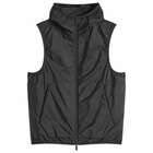 Moncler Men's Moretan Eco Nylon Technique Gilet in Black