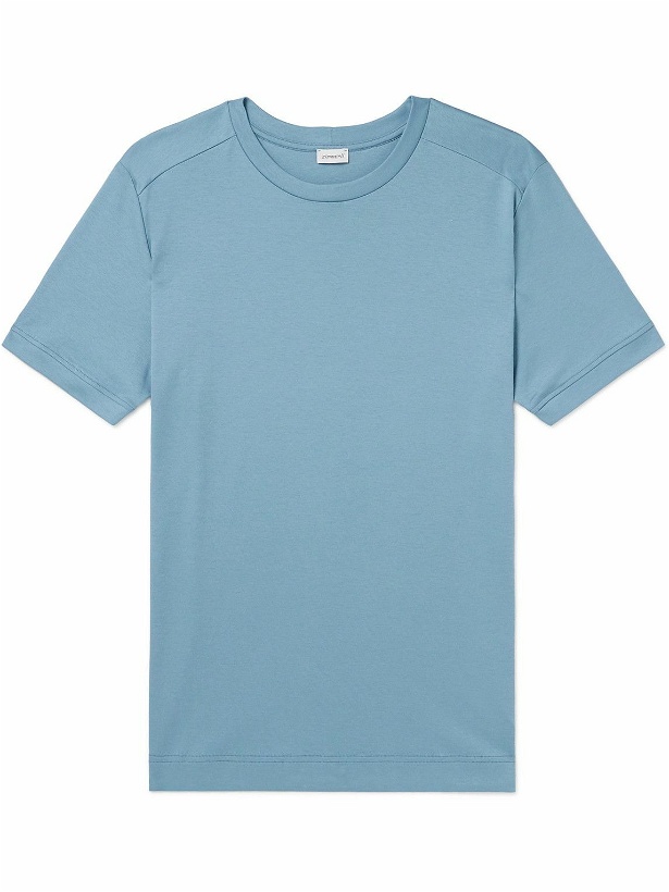 Photo: Zimmerli - Cotton-Jersey T-Shirt - Blue