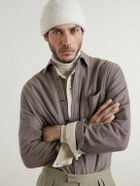 The Elder Statesman - Thistle Alpaca-Blend Beanie