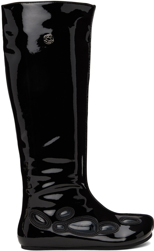 Photo: Rombaut SSENSE Exclusive Black Alien Barefoot Boots
