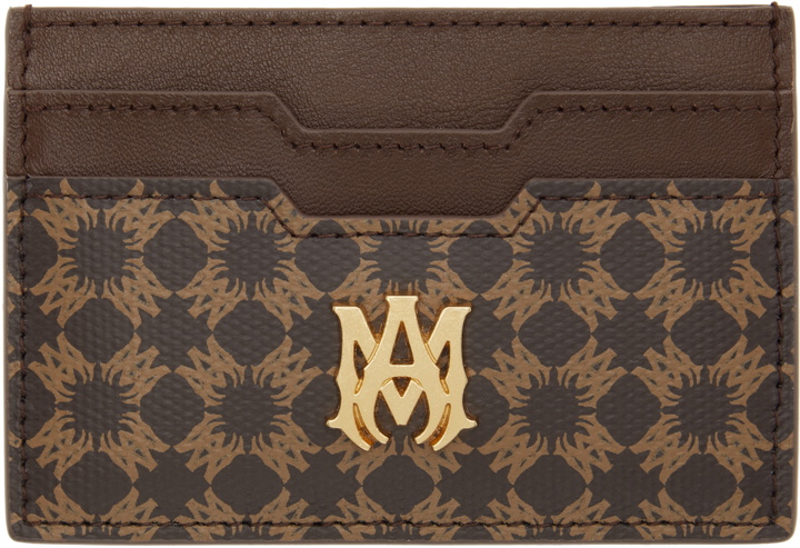 Photo: AMIRI Brown MA Quad Card Holder