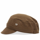 Human Made Men's Military Cap in Brown