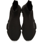 Balenciaga Black Speed High-Top Sneakers