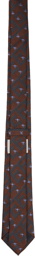 Vivienne Westwood Burgundy Orb Tie