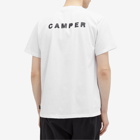 Snow Peak Men's Snowpeaker T-Shirt Camper in White