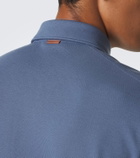 Zegna Cotton piqué polo shirt