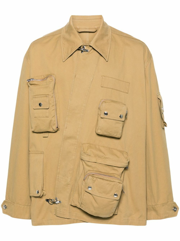 Photo: Lanvin X Future Neutral Asymmetrical Cargo Jacket