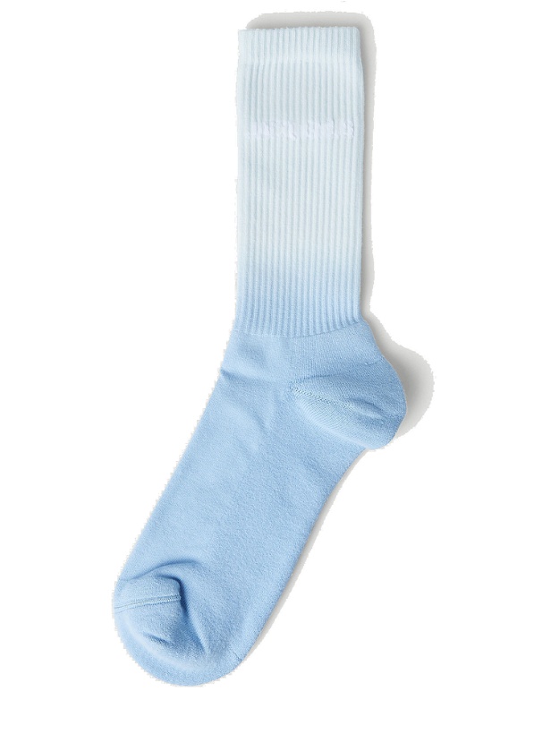 Photo: Les Chaussettes Moisson Socks in Light Blue