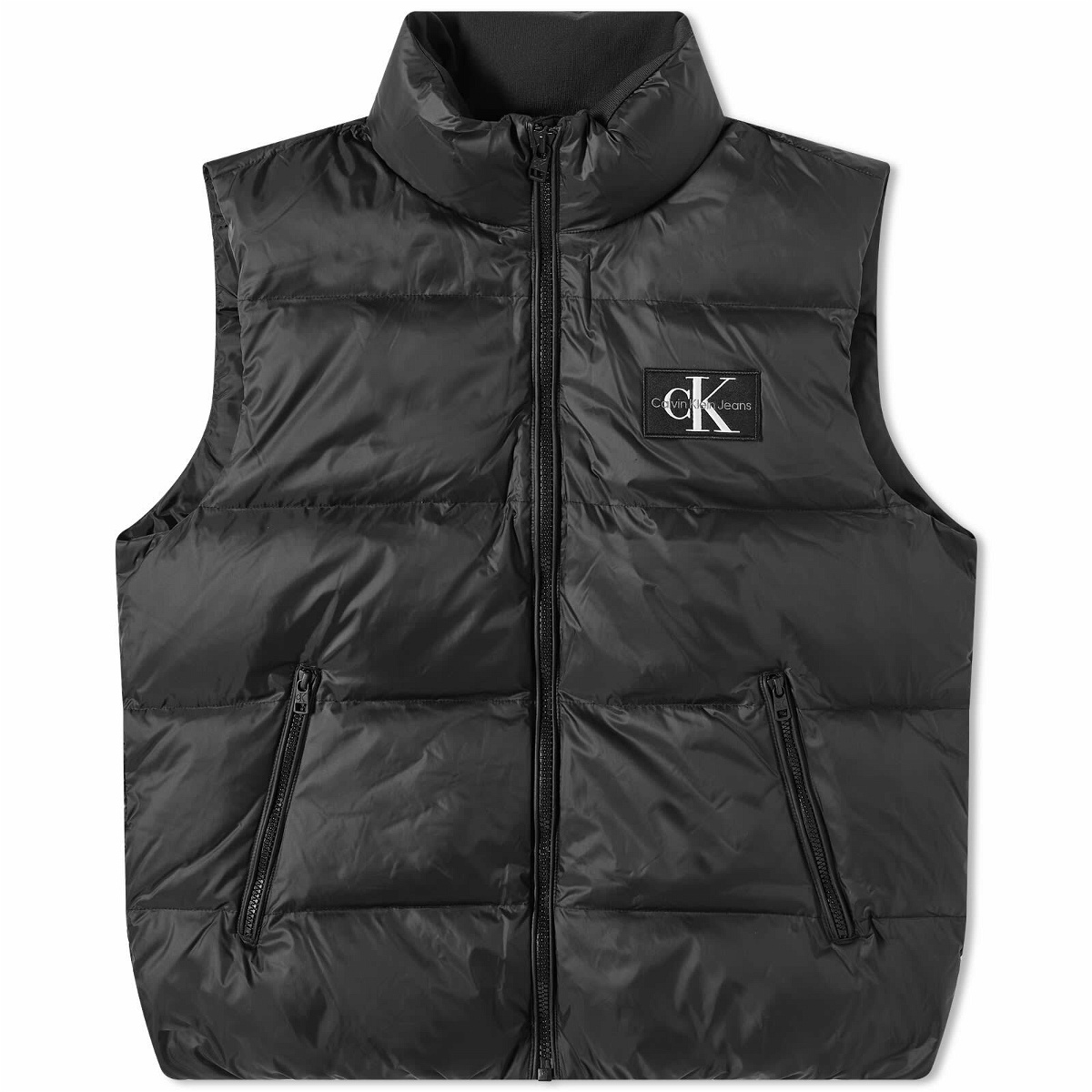 Calvin Klein Men's Essentials Down Vest in Ck Black Calvin Klein