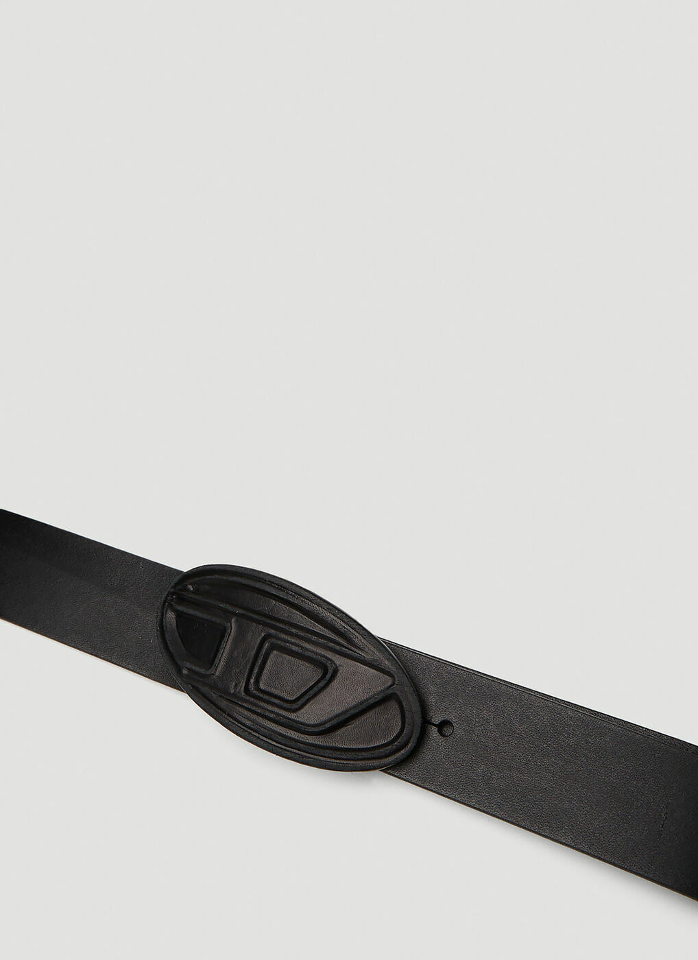 Oval D Logo B-1DR Scratch Belt In Black Diesel