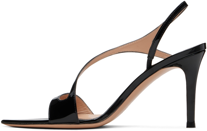 Gianvito Rossi Black Mayfair Heeled Sandals