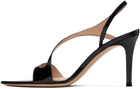 Gianvito Rossi Black Mayfair Heeled Sandals