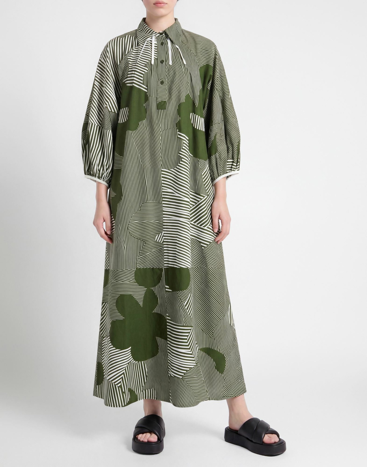 Lovebirds Womens Maxi dress Dark in Green