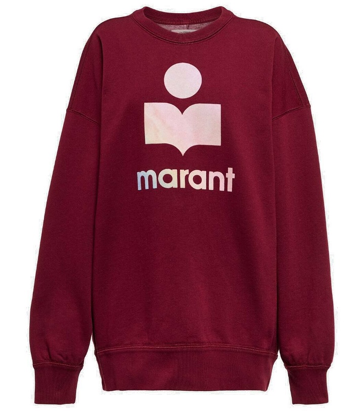 Photo: Marant Etoile Mindy logo cotton-blend sweatshirt