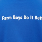 Sky High Farm Men's Farm Zip Hoody in Blue