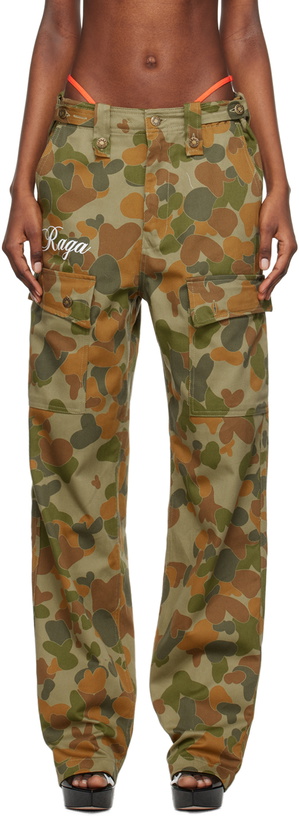Photo: Raga Malak Khaki Camouflage Trousers