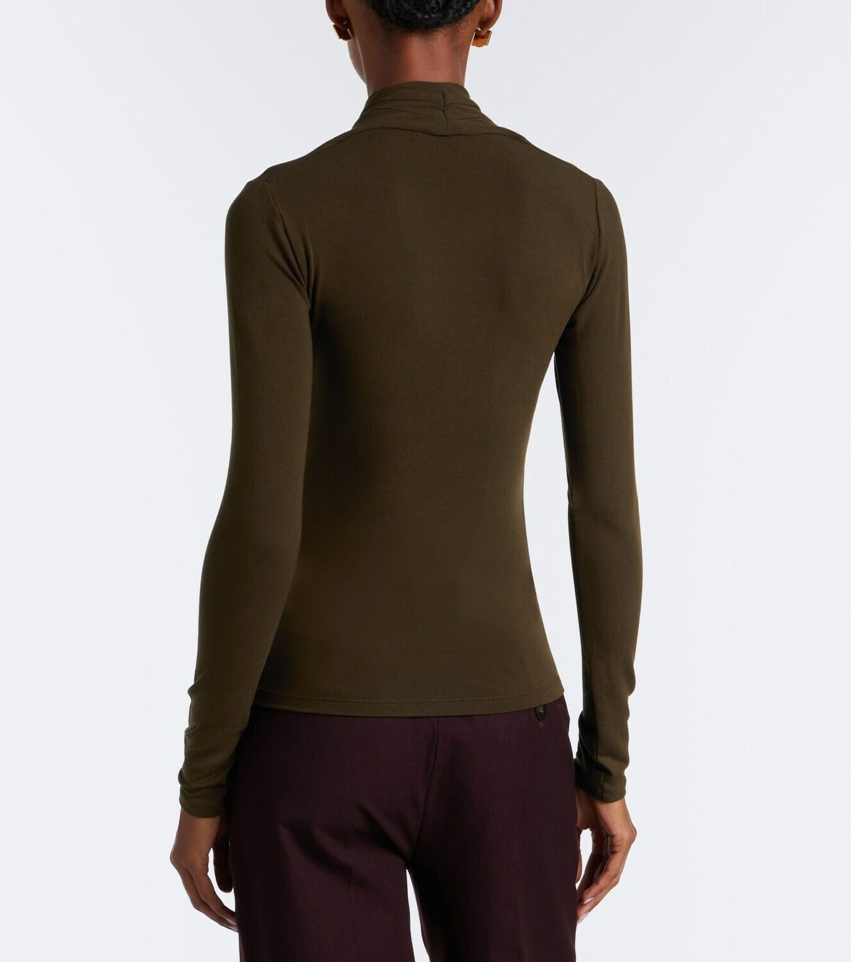 Vince Fixed jersey wrap top