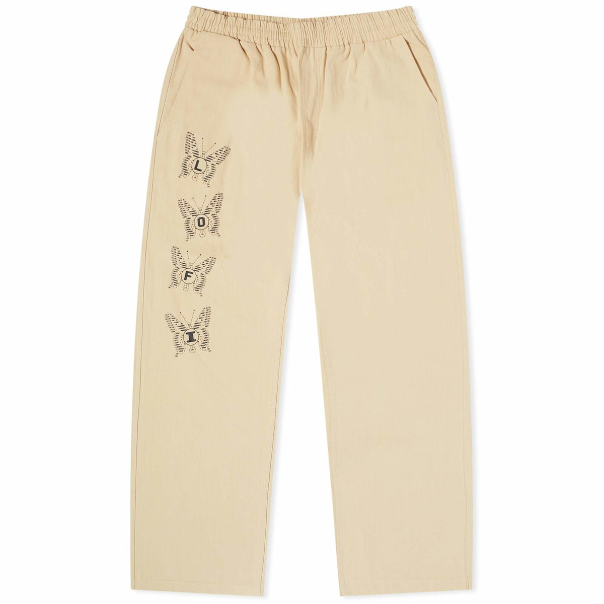 Lo-Fi Men's Butterfly Pant in Khaki