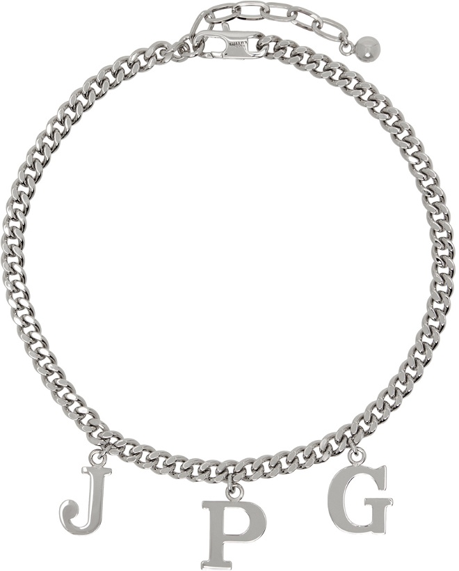 Photo: Jean Paul Gaultier Silver 'The JPG' Necklace