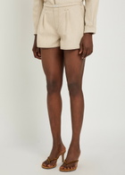 Jacquemus Le Short De-nimes Amelo Cotton-blend Shorts Beige
