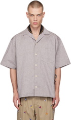 kolor Brown Layered Shirt