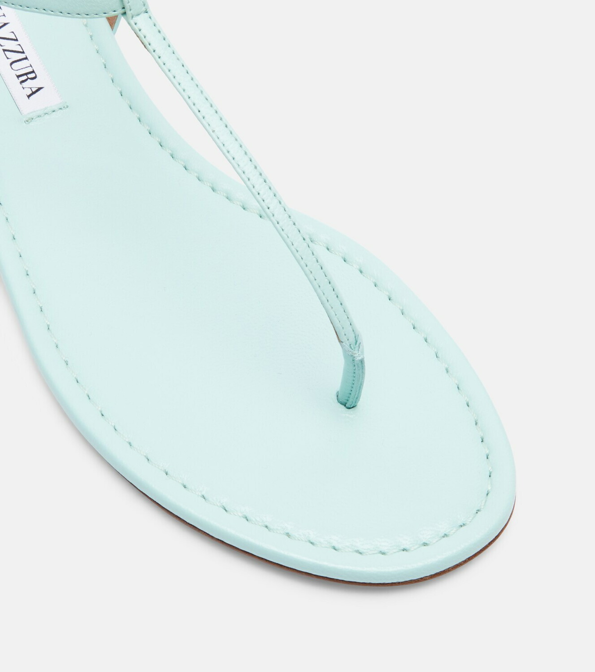 Aquazzura Almost Bare leather thong sandals