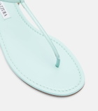 Aquazzura Almost Bare leather thong sandals