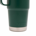 YETI 25oz Rambler Straw Mug in Black Forest Green 