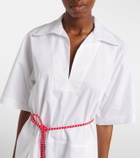 Plan C Cotton-blend shirt dress