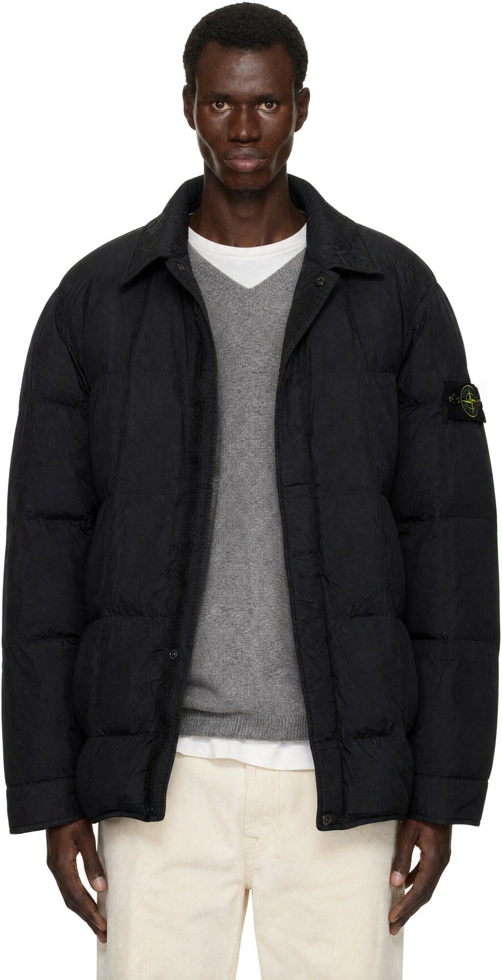 Stone Island Resin-T Shell Down Ice Jacket Stone Island