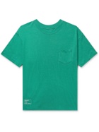 Entireworld - Recycled Slub Cotton-Jersey T-Shirt - Green