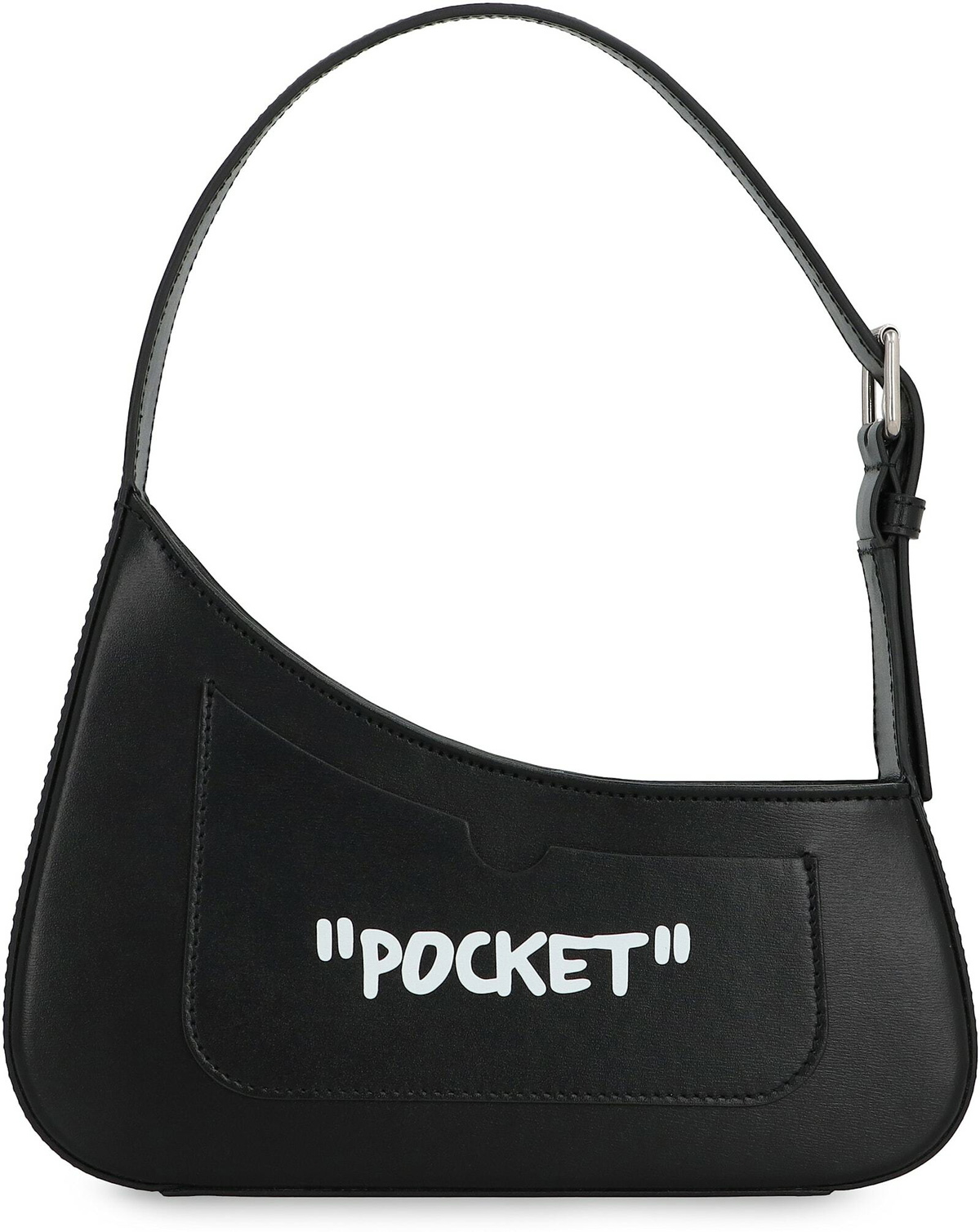 Off-White Jitney Leather Shoulder Bag Off-White