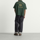 Visvim Men's Copa Silk Short Sleeve Shirt in Green
